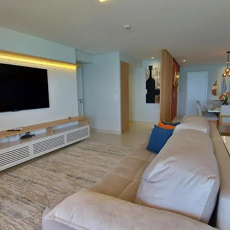 Lindo Ap 3/4 Frente Mar Landscape Apartamento