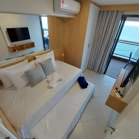 Lindo Ap 3/4 Frente Mar Landscape Apartamento