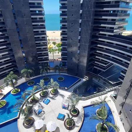Lindo Ap 3/4 Frente Mar Landscape Apartamento