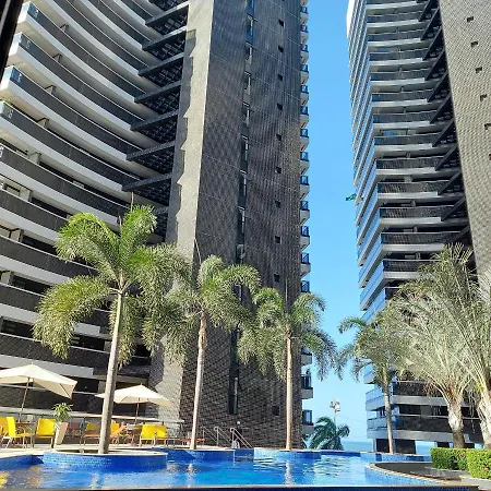 Apartamento Lindo Ap 3/4 Frente Mar Landscape *
