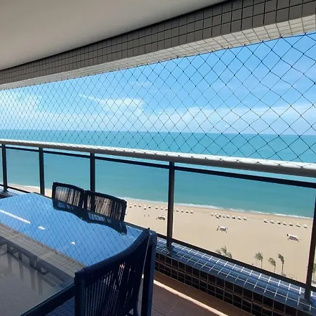 Lindo Ap 3/4 Frente Mar Landscape Apartamento *